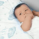 Dream on Me Twinkle 5" 88 Coil Crib & Toddler Mattress, Blue Clouds, Greenguard Gold Certified