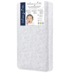 Dream On Me Twinkle 5” Crib & Toddler Bed Mattress, Fits All Full-Size Cribs & Toddler Beds, 88 Coil Inner Spring Support, Waterproof & Stain-Resistant Vinyl Cover, Greenguard...