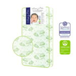 Dream On Me Twinkle 5” Crib & Toddler Bed Mattress, Fits All Full-Size Cribs & Toddler Beds, 88 Coil Inner Spring Support, Waterproof & Stain-Resistant Vinyl Cover, Greenguard...