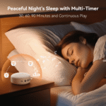 Dreamegg Sleep Sound Spa White Noise Sound Machine Portable for Baby Adult Sleep Travel