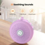 Dreamegg White Noise Sound Machine Portable for Baby Adult Sleep Sound Therapy