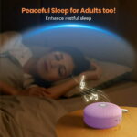 Dreamegg White Noise Sound Machine Portable for Baby Adult Sleep Sound Therapy