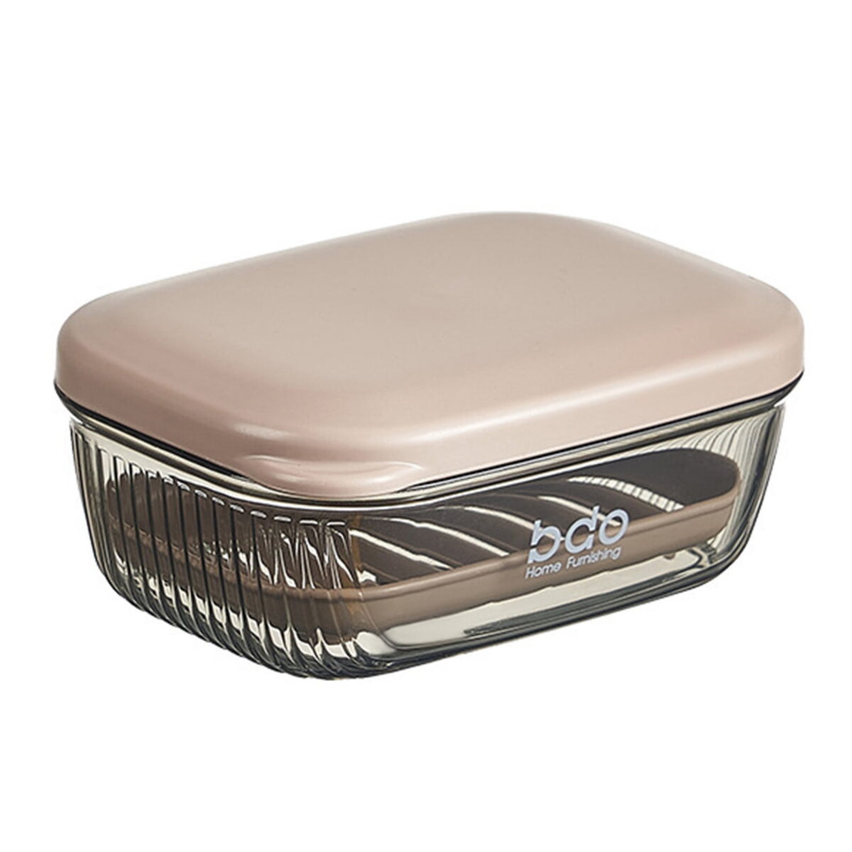 EARKITY Soap Holder, Travel Soap Case, Soap Dish with Lid, Soap Box with Removable Draining Layer, Portable Soap Container for Bathroom, Gym, Camping, Traveling, Hiking
