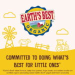 Earth's Best Organic Teething Crunchy Sticks Strawberry Banana Puffed Baby Snack, 0.56 oz Bag