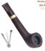 Ebony Suit, Comes with a Travel Bag. The Wood Combination Is Replaceable. It Also Includes a Four-in-One Tool, a Filter Tip and Suitable Accessories.