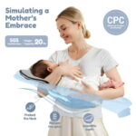 Electric Baby Swing, Bioby Infant Swing Rocker with Remote Control, 5 Sway Speeds, Bluetooth Music, Black