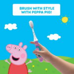 Equate Kids Peppa Pig Manual Toothbrush, Soft Bristles (2 Pack)