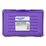 Equate Plastic Travel Soap Case, Color May Vary