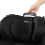 Evenflo Gold Revolve360 Extend All-in-One Rotational Car Seat with SensorSafe (Onyx)