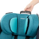Evenflo Gold Revolve360 Extend All-in-One Rotational Car Seat with SensorSafe (Sapphire)