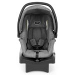 Evenflo Omni Plus Modular Travel System with LiteMax Sport Infant Car Seat, Mylar Gray, Unisex