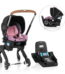 Evenflo Shyft DualRide Infant Car Seat Stroller Combo w Carryall Storage & Extended Canopy (Opal)