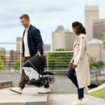 Evenflo Shyft DualRide Infant Car Seat Stroller Combo w Carryall Storage & Extended Canopy (Opal)
