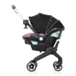 Evenflo Shyft DualRide Infant Car Seat Stroller Combo w Carryall Storage & Extended Canopy (Opal)