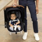 Evenflo Shyft DualRide Infant Car Seat Stroller Combo w Carryall Storage & Extended Canopy (Opal)