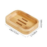 EXHUMKY Kitchen Soap Dish Assorted Color 1Set 4.9X3.1In