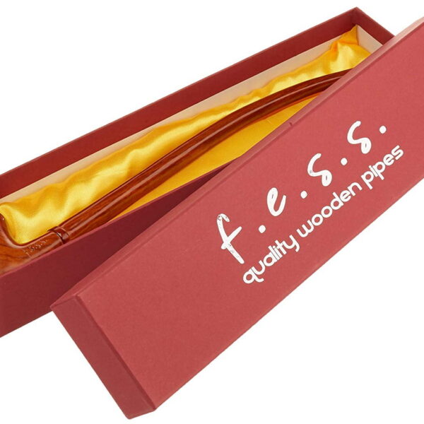 FESS Prodcuts Pipe Churchwarden Woodstock- 13" Cherrywood