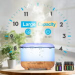 Fimilo 500ml Aroma Diffuser with 6*10ml Essential Oil with Remote Control for Large Room Home Office Car, Aromatherapy Fragrant Oil Air Humidifier Vaporizer for Gift