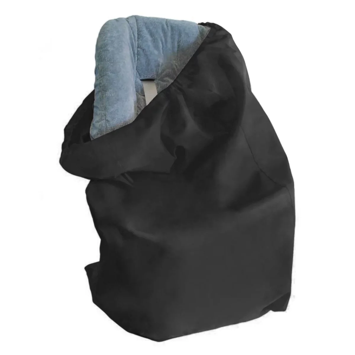 Fixdono Car Seat Travel Bag, Gate Check Bag Foldable Carseat Cover, Black, 1 Pack