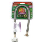 Fluidmaster 4T20UCSRP4 Universal Click Seal 20" Stainless Steel Toilet Connector