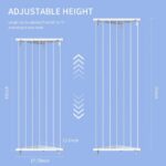 FOUKUS Corner Stuffed Animal Storage Toy Organizer: Kids Room Stuffed Animal Holder Length Adjustable Plushie Toys Shelf - Large Corner Plush Toys Storage for Nursery Playroom...