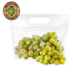 Fresh Green Seedless Grapes from California, Bag (2.25 lbs/Bag Est.)