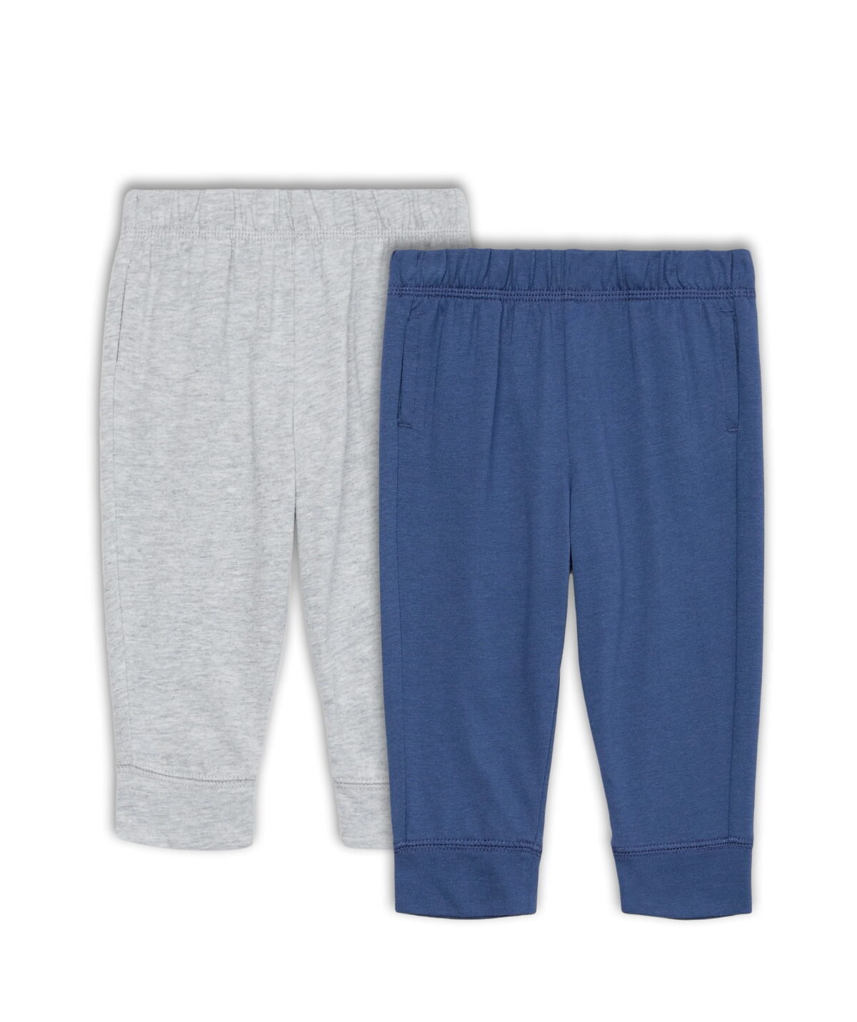 Garanimals Baby Boy Basic Jersey Joggers Multipack, 2-Pack, Sizes 0-24 Months