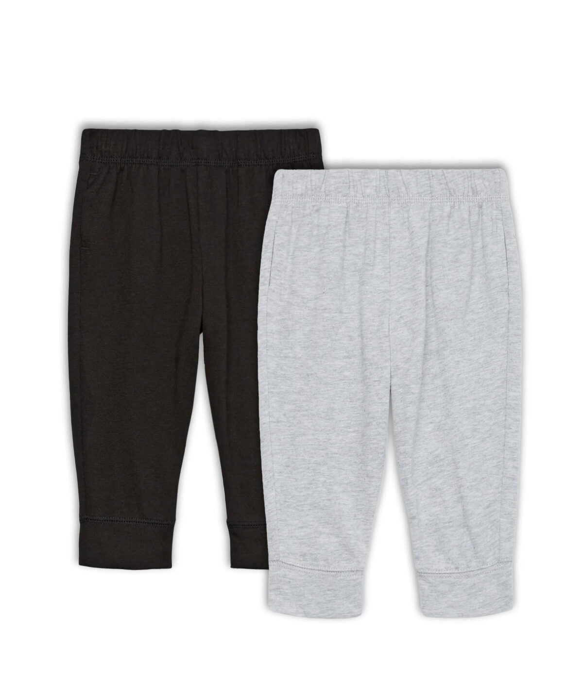 Garanimals Baby Boy Basic Jersey Joggers Multipack, 2-Pack, Sizes 0-24 Months