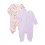 Garanimals Newborn Baby Girl Shower Gift Set, Floral Multi, 9 Months, 20-Piece