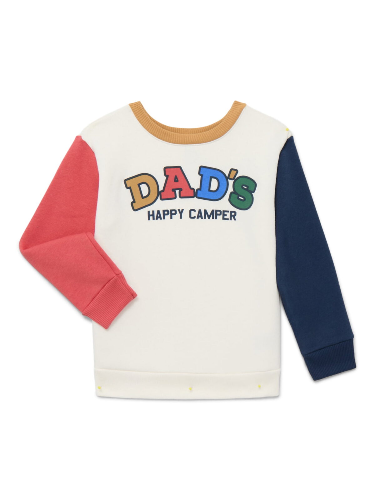 Garanimals Toddler Boy Color Block Graphic Fleece Sweatshirt, Sizes 2T-5T