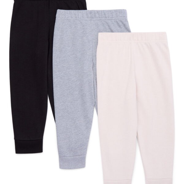 Garanimals Toddler Boy French Terry Joggers Multipack, 3-Pack, Sizes 18M-5T