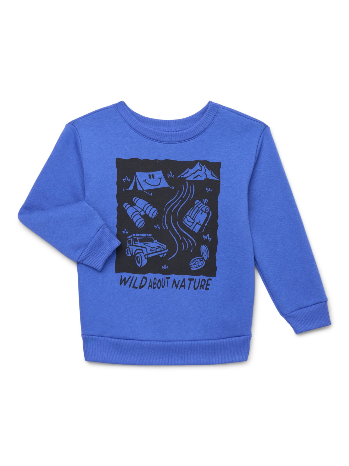 Garanimals Toddler Boy Graphic Fleece Sweatshirt, Sizes 2T-5T