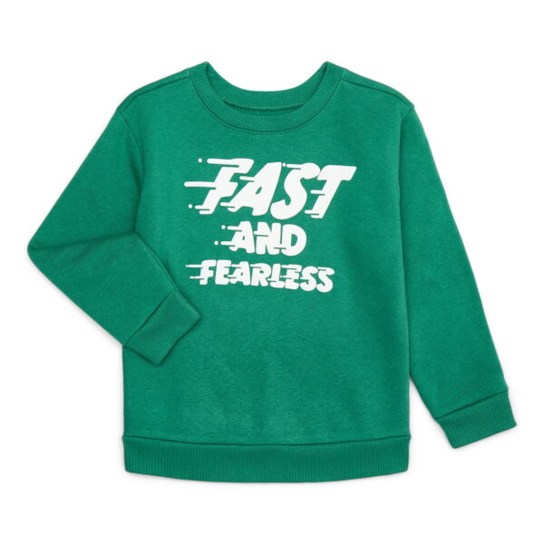 Garanimals Toddler Boy Graphic Fleece Sweatshirt, Sizes 2T-5T