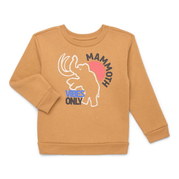 Garanimals Toddler Boy Graphic Fleece Sweatshirt, Sizes 2T-5T
