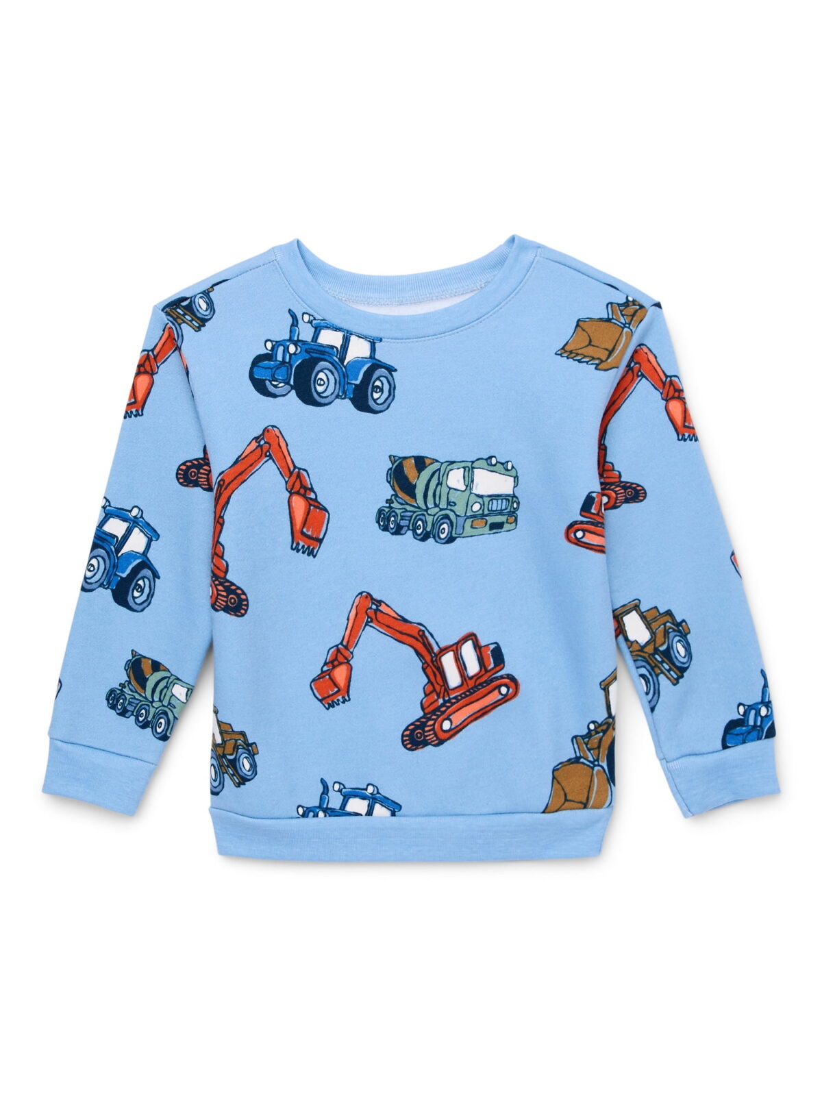 Garanimals Toddler Boy Print Fleece Sweatshirt, Sizes 2T-5T
