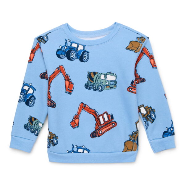 Garanimals Toddler Boy Print Fleece Sweatshirt, Sizes 2T-5T