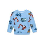 Garanimals Toddler Boy Print Fleece Sweatshirt, Sizes 2T-5T
