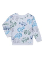 Garanimals Toddler Boy Print Fleece Sweatshirt, Sizes 2T-5T