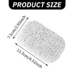 gastropod 2 Pcs Soap Holder, Durable Soap Dish with Non-Slip Design, Easy-Clean Soap Saver for Bathroom Use