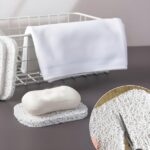 gastropod 2 Pcs Soap Holder, Durable Soap Dish with Non-Slip Design, Easy-Clean Soap Saver for Bathroom Use