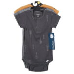 Gerber Baby Boy Casual Cotton Short Sleeve Bodysuits, 3-Pack, Sizes Preemie - 12 Months