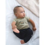 Gerber Baby Boy Casual Short Sleeve Bodysuits, 3-Pack, Sizes Preemie - 12 Months