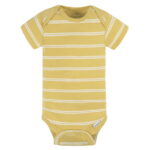 Gerber Baby Boy Casual Short Sleeve Bodysuits, 3-Pack, Sizes Preemie - 12 Months