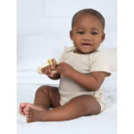 Gerber Baby Boy or Girl Unisex Short Sleeve Bodysuits, 3-Pack, Sizes Preemie - 24 Months