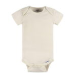 Gerber Baby Boy or Girl Unisex Short Sleeve Bodysuits, 3-Pack, Sizes Preemie - 24 Months
