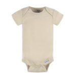 Gerber Baby Boy or Girl Unisex Short Sleeve Bodysuits, 3-Pack, Sizes Preemie - 24 Months