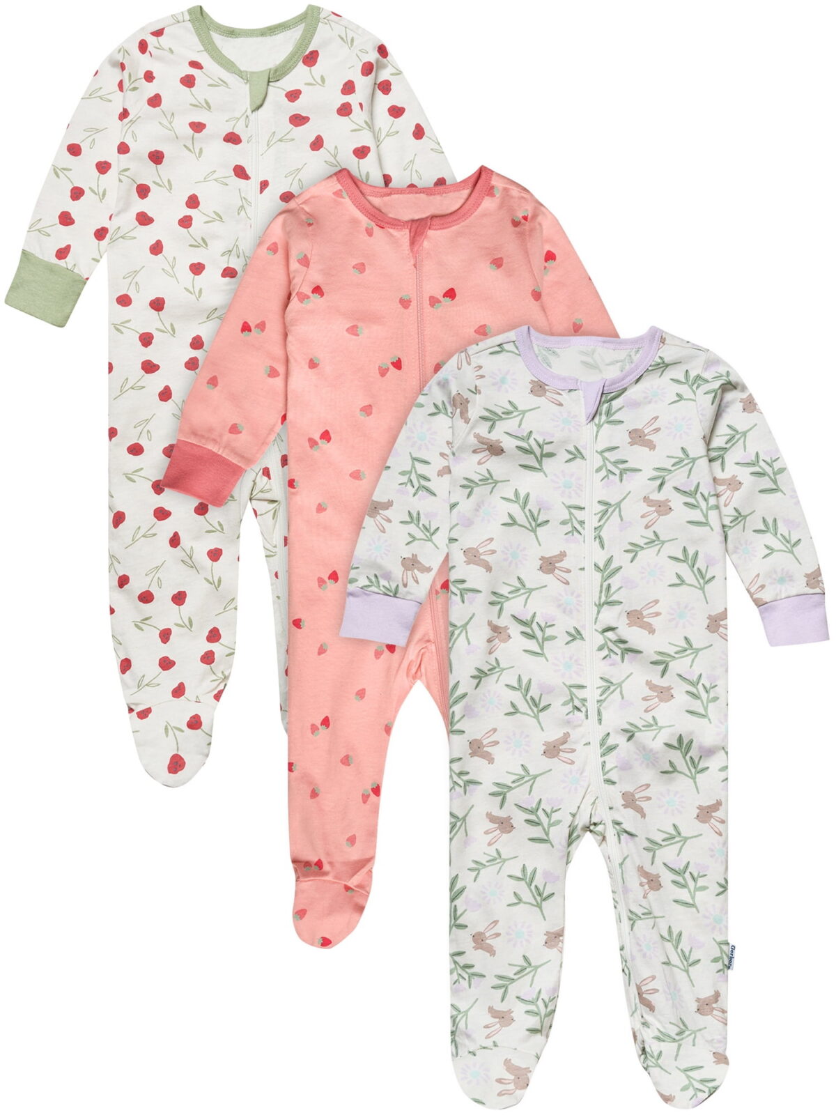 Gerber Baby Neutral 3-Pack Sleep N´Play, Sizes Newborn - 6/9 Months