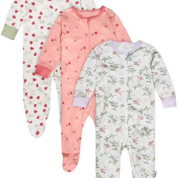 Gerber Baby Neutral 3-Pack Sleep N´Play, Sizes Newborn - 6/9 Months