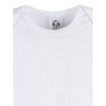 Gerber Baby Neutral 3-Pack White Short Sleeve Bodysuits, Sizes Preemie - 24 Months