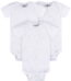Gerber Baby Neutral 3-Pack White Short Sleeve Bodysuits, Sizes Preemie - 24 Months
